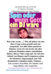 wenn Gott ein DJ wäre